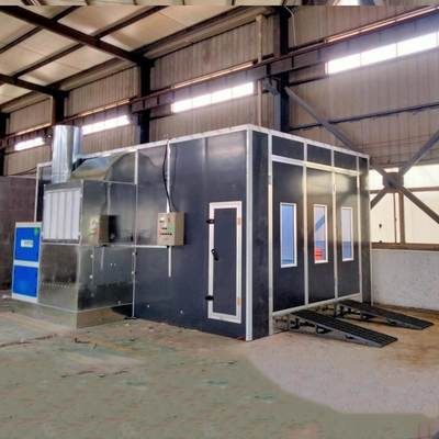 CE Spray Bake Oven Spray Booth Mobile Car Spray Booth For Perfect Finishes