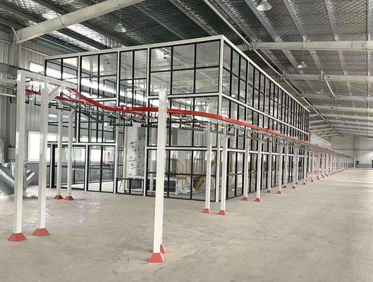 Precise Coating Powder Coating Conveyor Powder Coating Paint Lines Systems