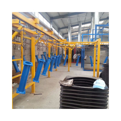 2026 Overhead Conveyor Paint Line Automated Powder Coating Line For Lightweight Items