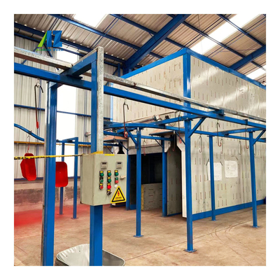 Optimized Overhead Conveyor Paint Line Powder Coating Line For Medium Weight Products