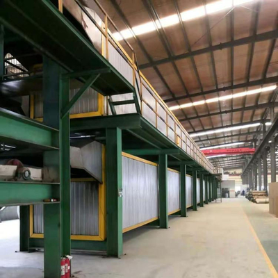 Automated Roller Coating Line Powder Coat Spray Paint Integrated Heat Management