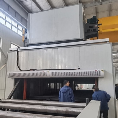 Automated Roller Coating Line Powder Coat Spray Paint Integrated Heat Management