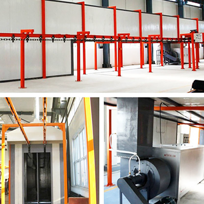 Machinery Floor Rail Coating Line Industrial Coatings Services For Ovens