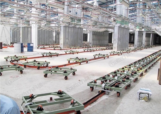 Optimize Coating Processes With Floor Rail Coating Line For Auto Parts