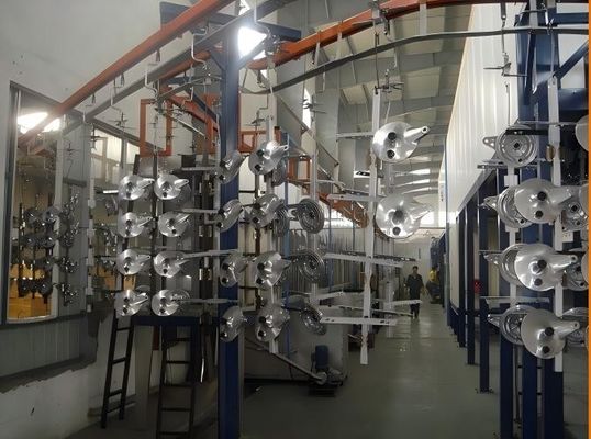 Automatic Electrostatic Powder Coating Line High-Efficiency Turnkey Solution for Metal Finishing