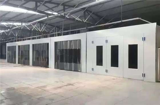 CoatTech Heavy Duty Large Capacity Prep Station for Commercial Trucks and Buses with Reinforced Floor Grating