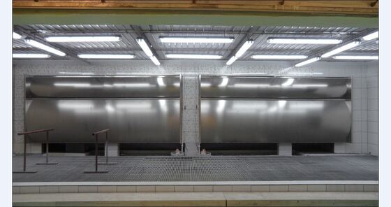 2m 3m 4m Water Curtain for Spray Booths Dust Collector Paint Extraction System Sanding Room Water Curtain