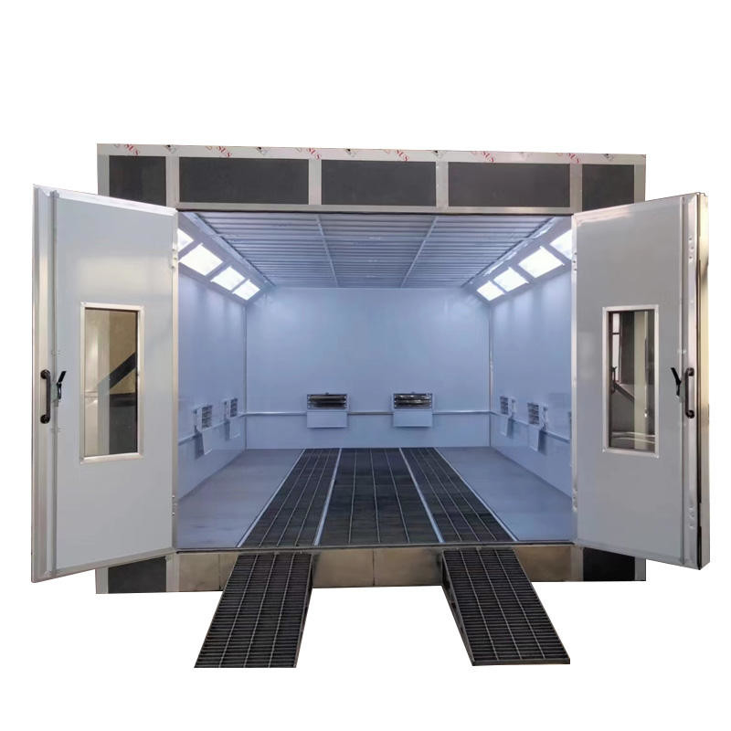Time Saving Car Paint Booth Coating Foldable Door Truck Spray Booth