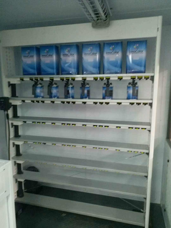 Advanced Ventilation Auto Paint Mixing Rooms Dust Extraction Systems For Materials