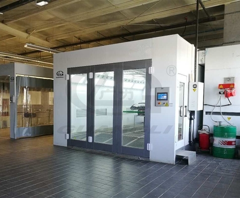 Versatile auto verf booth 10um - 50um Coating Outdoor Spray Booth Switch Style