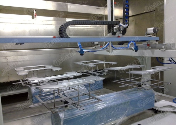 Precisiecoating voor industriële toepassingen met een wisselende spuitmachine