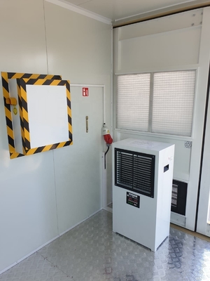 Flexibel draagbaar container sproeibooth voor voertuigonderhoud