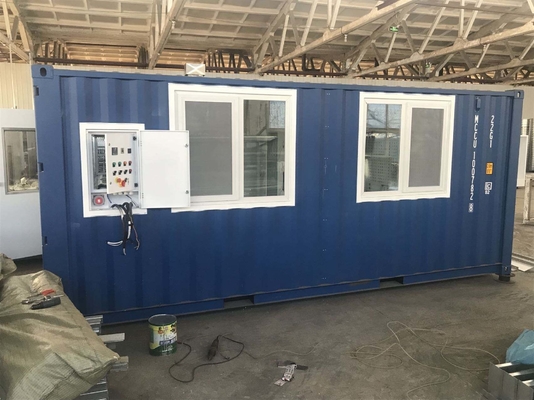 Gemakkelijk te monteren mobiele container sproeibooth handig standaard sproeibooth voor auto reparaties