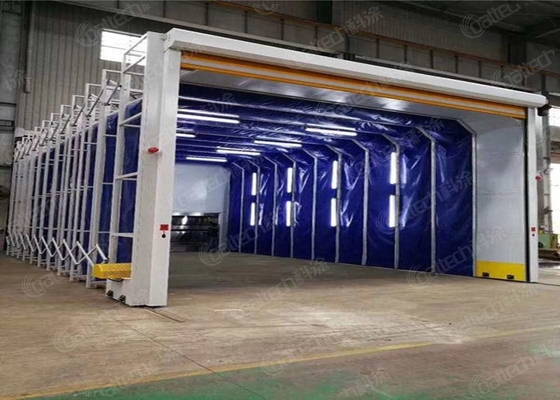 Nieuwe industriële opneembare sproeibooth verfbooth voor zware verf