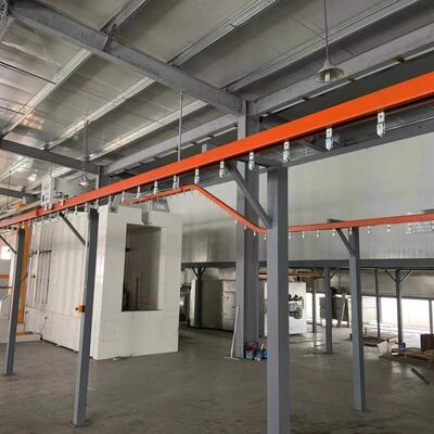 Coat Diverse Poedercoating Conveyor Systems Geautomatiseerde verflijn Versatile Overhead Conveyor Coating Line