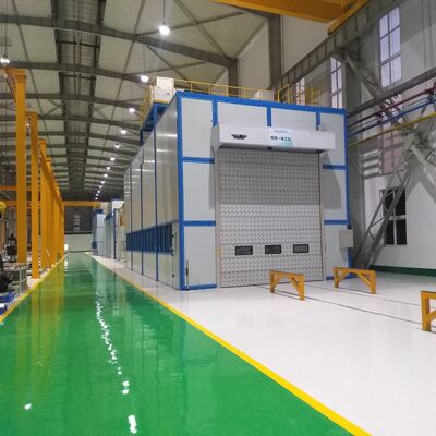 Onberispelijke bescherming Speciaal overheadconveyor Poedercoating Conveyor voor ingewikkelde producten