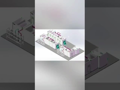 Verhoog de productie met de efficiënte automatische spuitverflijn