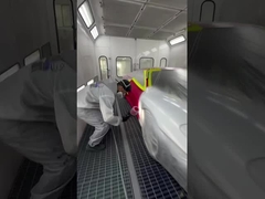 Versatile auto verf booth 10um - 50um Coating Outdoor Spray Booth Switch Style