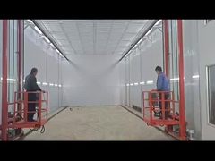 Kenmerken van het 3D mobiele explosiebestendige platform voor verfbooths