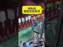 Professionele vloerconveyor coating line superieure afwerking kwaliteit naadloze werking