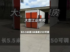 Gepersonaliseerde Hoge-Temperatuur Uithardingsfaciliteit met Aardgas Bakoven voor Industriële Spuitcabine