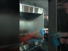 FEW-10 Milieu Water Gardin Cabinet Waterval Spray Paint Booth Klein