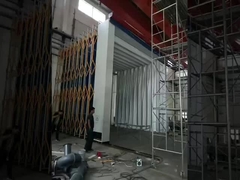 Mobiele Intrekbare Telescopische Spuitcabines Autospuitruimte met Elektrische Verwarming