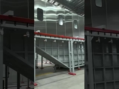 Geautomatiseerde poedercoating-verflijnen voor de finishlijn