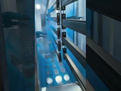 Elektrostatische automatische poedercoatinglijn, poedercoatingmachine, uithardingsoven en spuitcabine