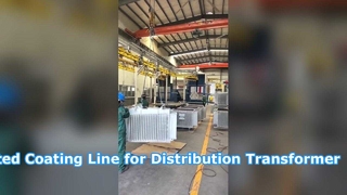 Geautomatiseerde coatinglijn voor distributietransformatortanks | CoatTech
