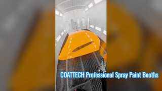 COATTECH Professionele spuitcabines | Geavanceerde infrarooduitharding en CE-gecertificeerd