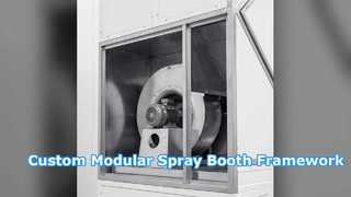 Modular Spray Booth Framework Custom Industrial Solutions