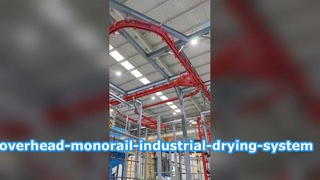Zwaar uitgevoerd monorail- en industrieel droogsysteem