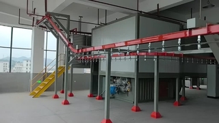 Upgrade uw geautomatiseerde afwerking met onze uiterst efficiënte industriële coatinglijn