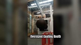 Heavy-duty coatinglijn voor grote drukvaten en industriële tanks